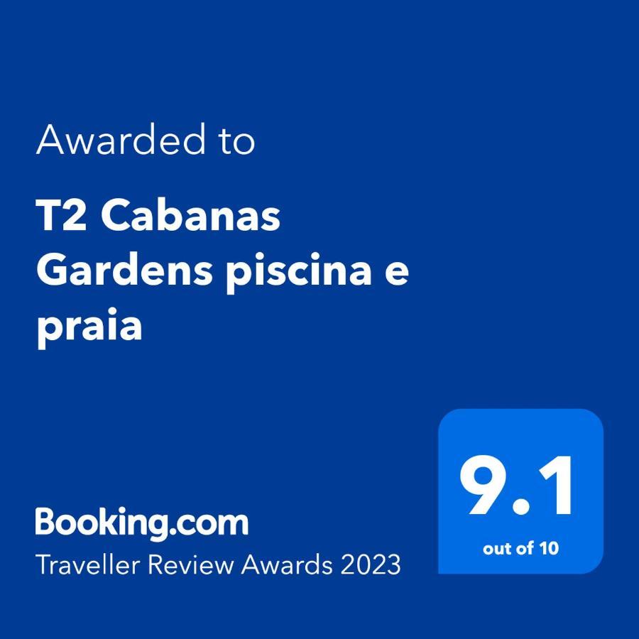 T2 Cabanas Gardens Piscina E Praia 卡巴纳斯·德·塔维拉 外观 照片